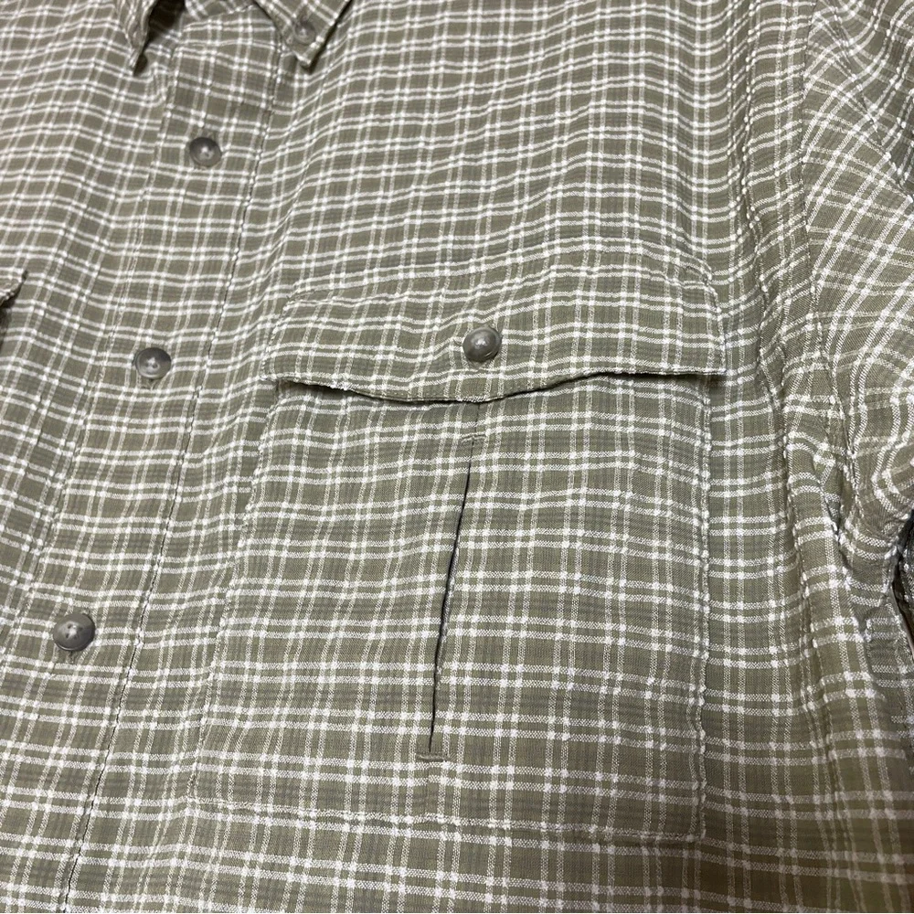 The North Face Short Sleeve Button Down Camp Shirt Men's Medium Gorpcore Outdoor